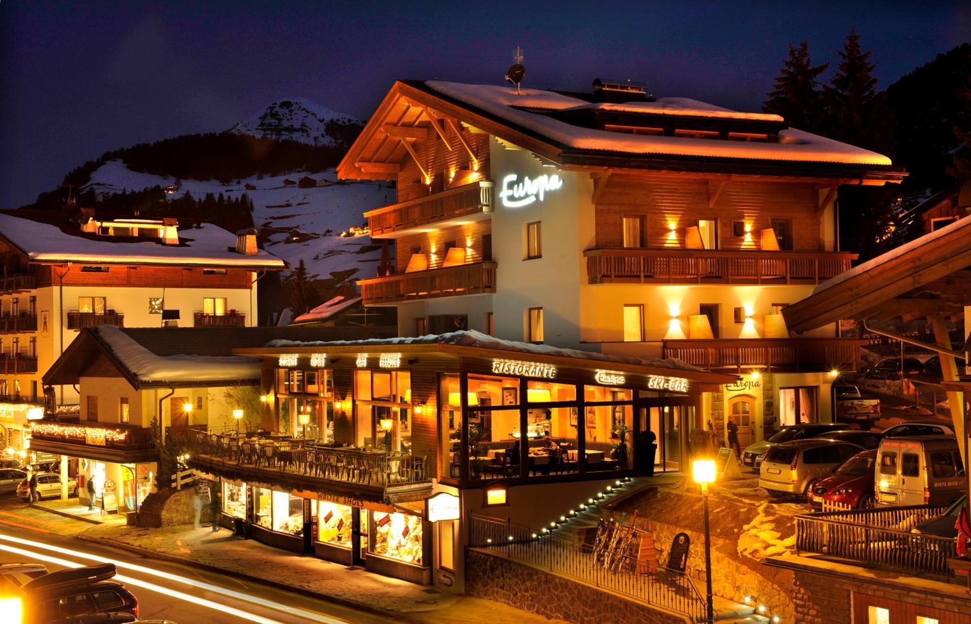 Hotel Europa Dolomites Selva di Val Gardena Exterior foto